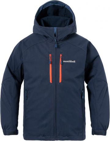 Montbell Kids Wear Winter MONTBELL CLIMABARRIER HOODED JACKET KS 130 160 The Overlander